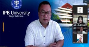 Rektor IPB Prof Dr Arif Satria positif Covid-19. Foto: Dok IPB University