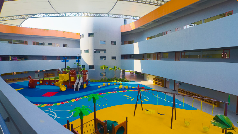 salah satu fasilitas untuk anak tingkat TK BINUS SCHOOL Semarang 