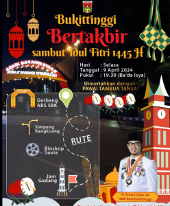 bukittinggi bertakbir