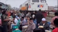 KAI Daop 8 Surabaya Sesalkan Kegiatan Hajatan Lamaran di Sekitar Jalur Rel